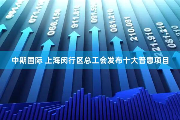 中期国际 上海闵行区总工会发布十大普惠项目