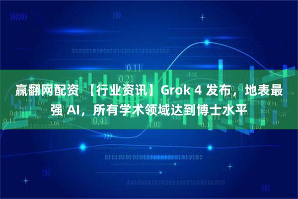 赢翻网配资 【行业资讯】Grok 4 发布，地表最强 AI，所有学术领域达到博士水平