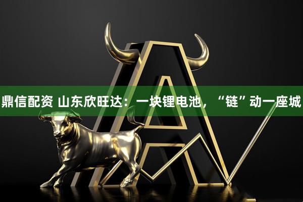 鼎信配资 山东欣旺达：一块锂电池，“链”动一座城